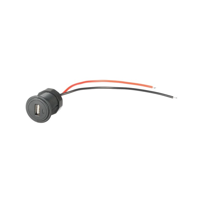 Steckdose USB mit LED - GSM049 Steckdose USB mit LED - GSM049
