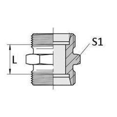 GS12LKR Kramp, Straight 