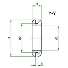 Tülle 14,2 x 6,4 - GR11178