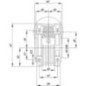 Worm gear reducer I 40 - GR03040