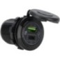USB-CUSB-A socket 12/24V flush mount - GSM051