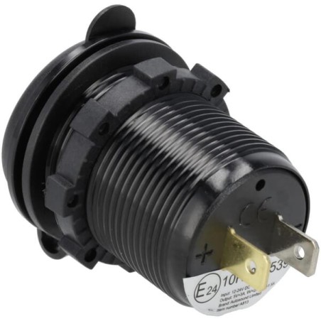 USB-CUSB-A socket 12/24V flush mount - GSM051