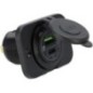 USB-CUSB-A socket 12/24V flush mount - GSM052