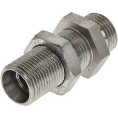 Bulkhead Coupling 12L SS - GSS12LSS