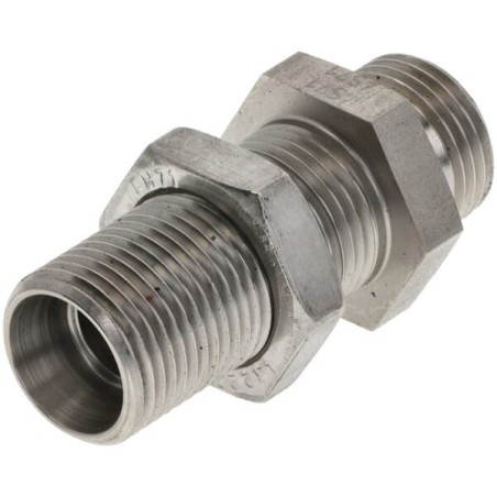 Bulkhead Coupling 12L SS - GSS12LSS