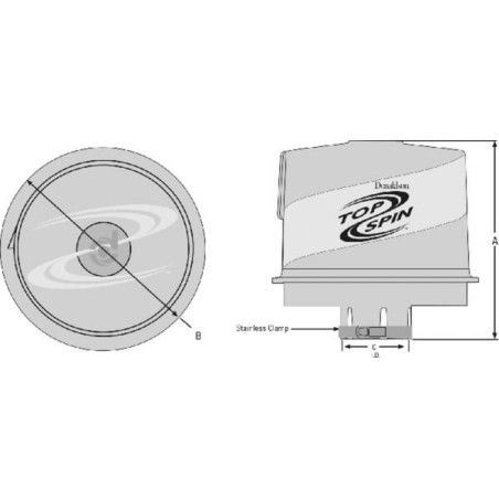 Pre-Cleaner TopSpin Donaldson - H002439