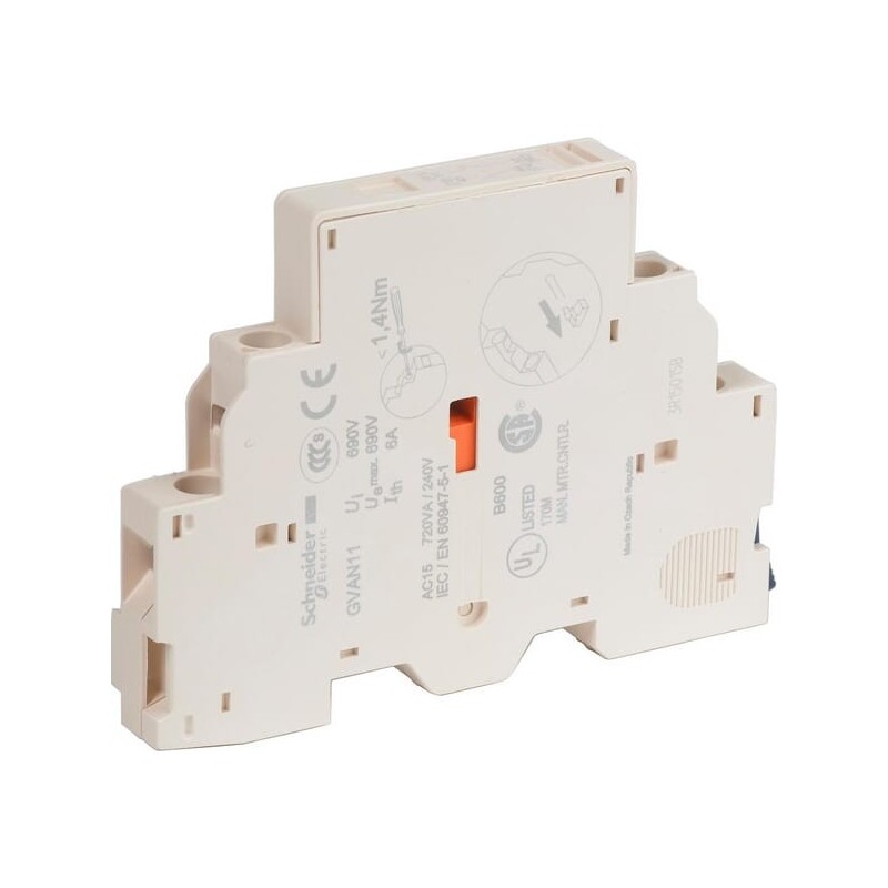 Aux.contact module 1NO/1NC - GVAN11 Aux.contact module 1NO/1NC - GVAN11