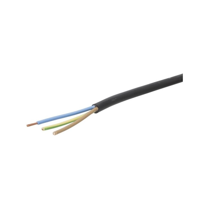 Kabel - H05VVF3X25BK