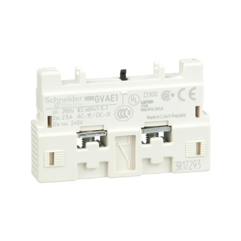 Aux.contact module 1NO/1NC - GVAE1 Aux.contact module 1NO/1NC - GVAE1