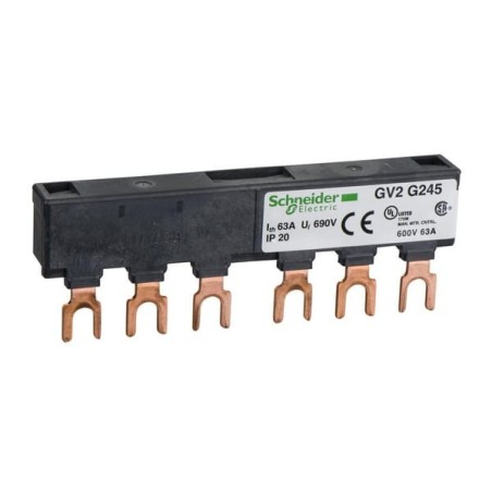 Busbar 2x45mm - GV2G245