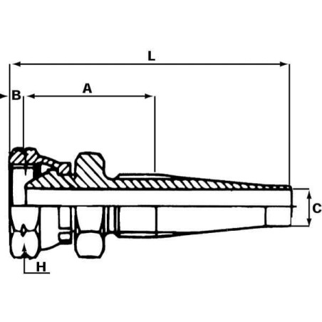 Schraubarmatur M22 - GZ1322