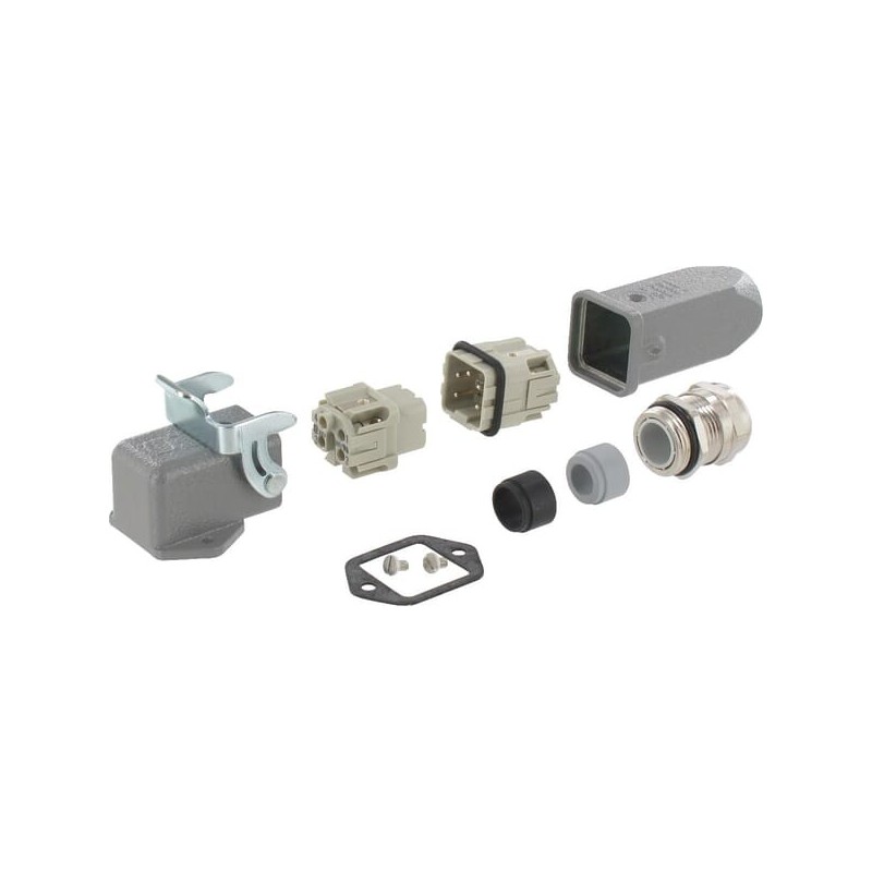 Connection set bulkhead 4P - HANKIT4AWM Connection set bulkhead 4P - HANKIT4AWM