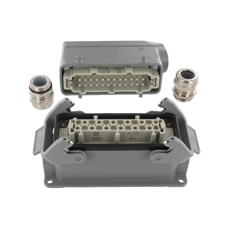 Complete connection set 24 pole surface mounted - HANKIT24BS