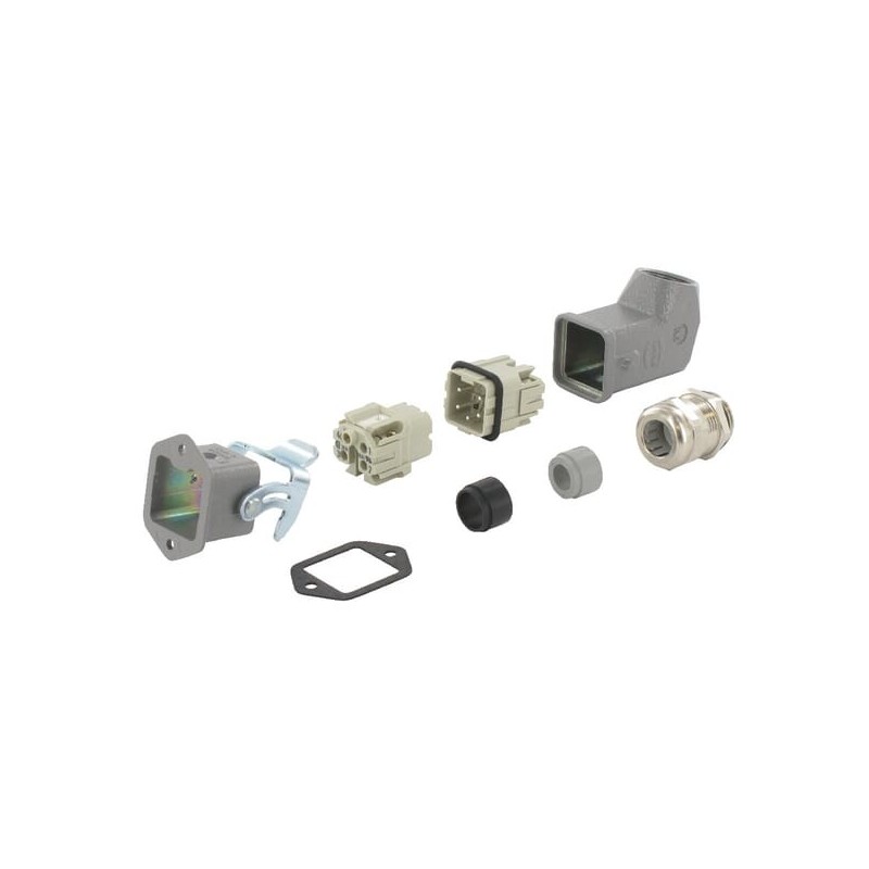 Connection set bulkhead 4P - HANKIT4AWSM Connection set bulkhead 4P - HANKIT4AWSM