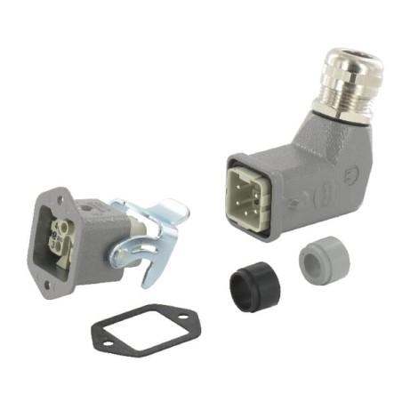 Connection set bulkhead 4P - HANKIT4AWSM