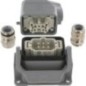 Complete connection set 6 pole surface mounted - HANKIT06BS Complete connection set 6 pole surface mounted - HANKIT06BS