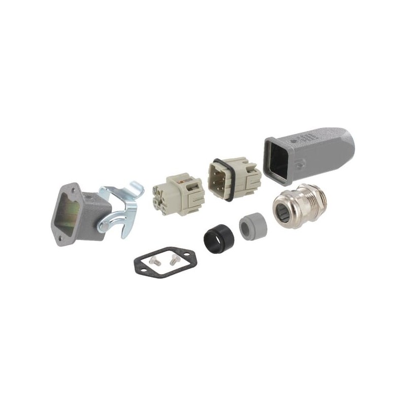 Connection set bulkhead 5P - HANKIT4AGM Connection set bulkhead 5P - HANKIT4AGM