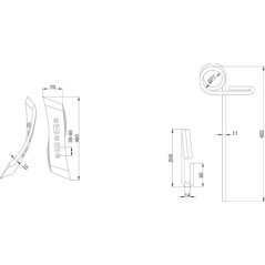 Palec zagarniający - HAR141Z