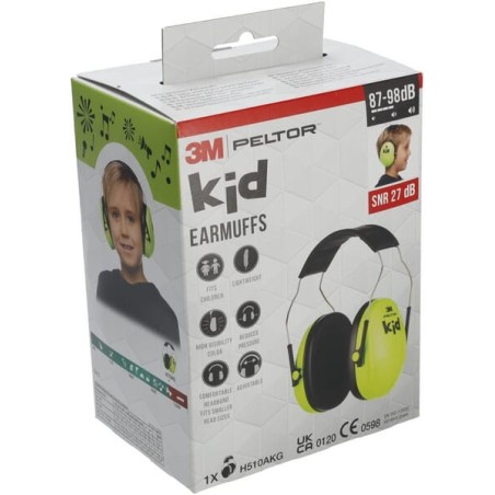 Kinder-Ohrschützer 27dB neongrün - H510AKG