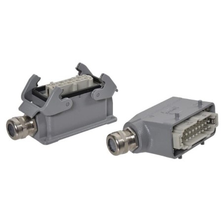Complete connection set 16 pole surface mounted - HANKIT16BS
