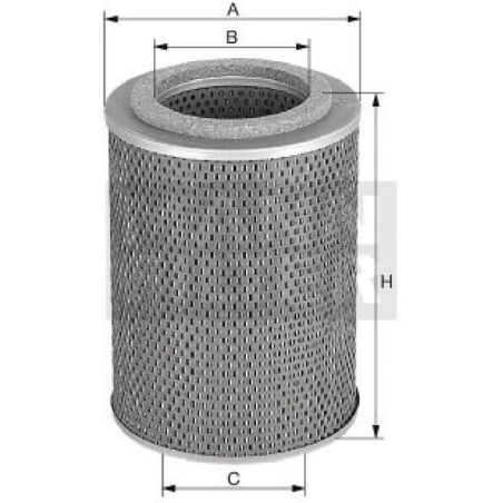 Filtr oleju MH - H939