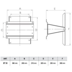 Swivel bracket SS 360x265 - HD33
