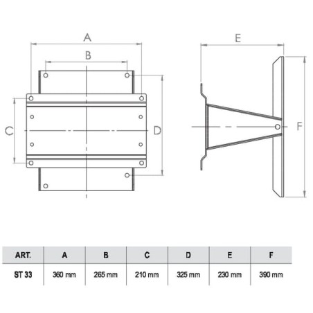 Swivel bracket SS 360x265 - HD33