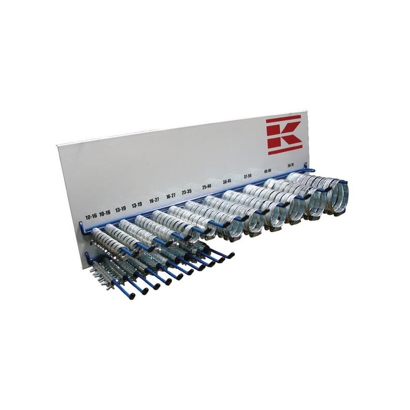 Hose clamp assortment / rack - HCSET670 Hose clamp assortment / rack - HCSET670