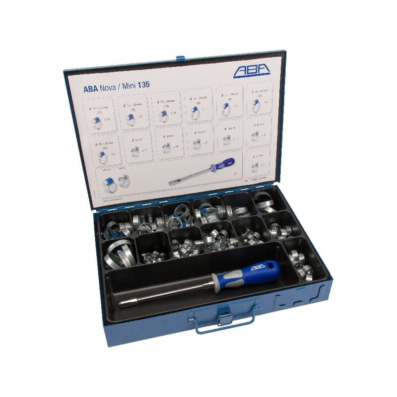 Box MSZP Hose Clamps - HCS12DB135 Box MSZP Hose Clamps - HCS12DB135