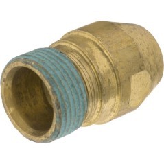 Złącze K-Lock TR22, gwint wewnętrzny x gwint zewnętrzny 1/4 cala, mosiądz - HD010003039