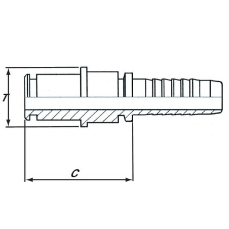 Swage coupling DN10-M21x1.5 WAP - HD31731