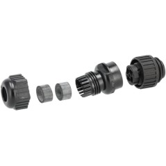 Connector 4 pole Male - HICA3LS