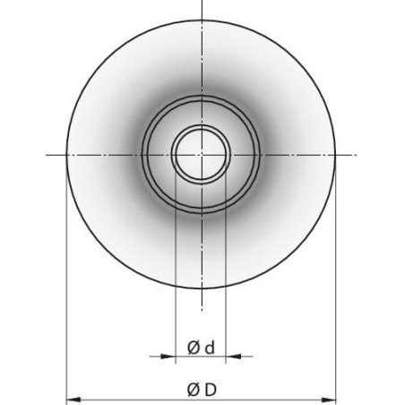 Koło tnące do obcinaka rur Gedore, 20x4,8x5,1 mm - HG230411