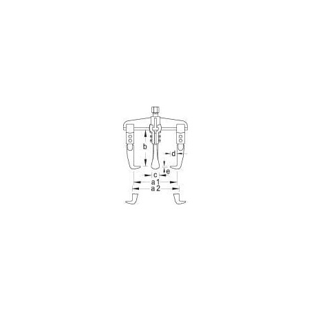 Abzieher 3-armig - HG1071