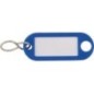 Key ring blue with label - HG1000BL Key ring blue with label - HG1000BL
