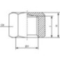 Hollow hex plug - HHC38 Hollow hex plug - HHC38