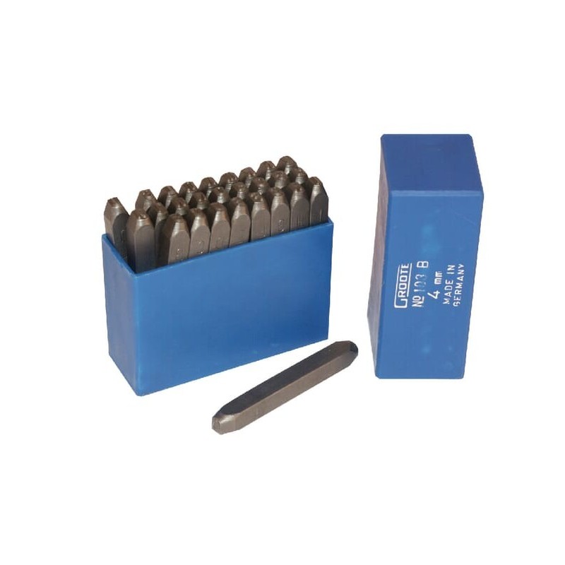 Letter punch set 4mm - HG95354 Letter punch set 4mm - HG95354