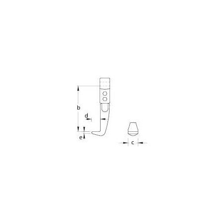 Zugarm 150mm - HG106B150N