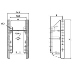 Ladder hitch - HS660FT