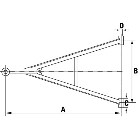 Dyszel 27t pasujący do HW 80 - HW40234