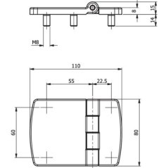 HS551552 Unbranded, Hinges 