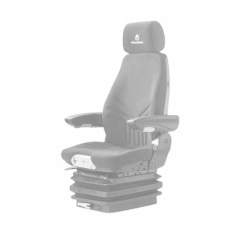 Sitzbezug Schlepper Std. schw.Jeans-Stoff - I20345KR