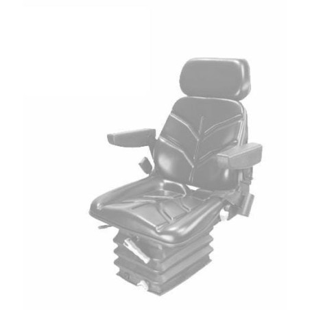 Sitzbezug Schlepper Std. schw.Jeans-Stoff - I20845KR