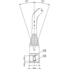 Joystick bez przycisków - IMCL60200B