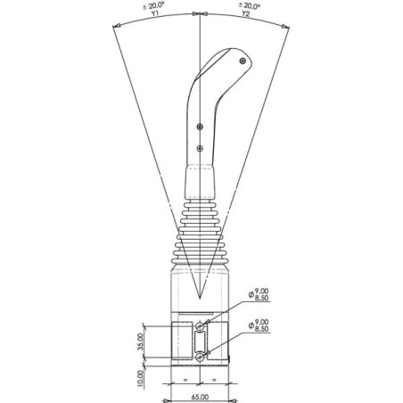 Joystick bez przycisków - IMCL60200B