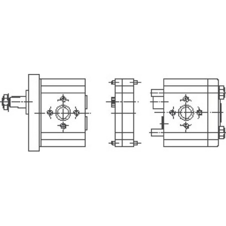 Tandem pump 2716cc S004S5 - IBPPLP30272016S