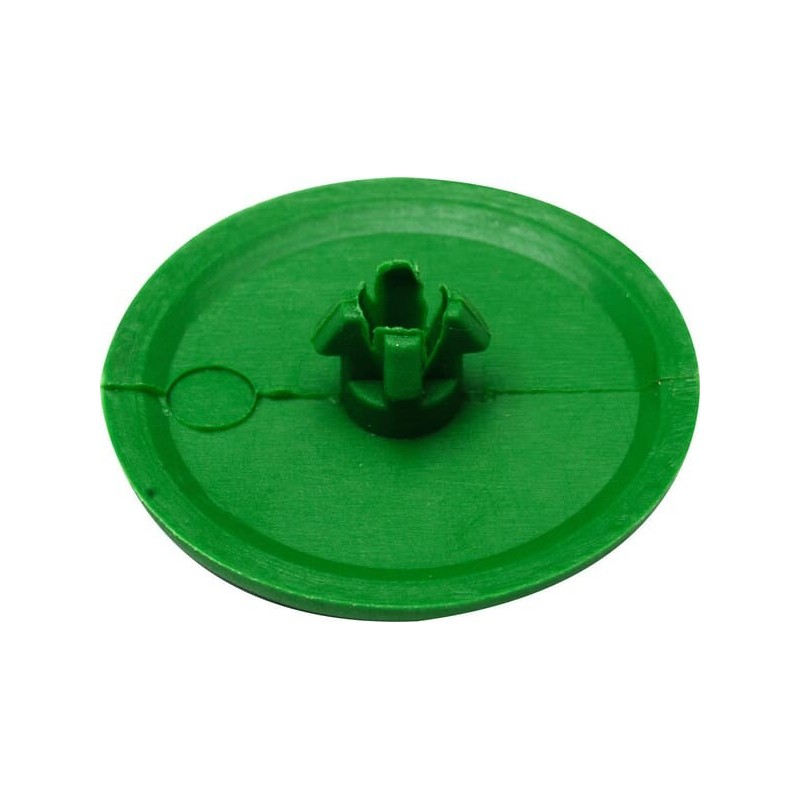 Coloured clip green - - IDVM Coloured clip green - - IDVM