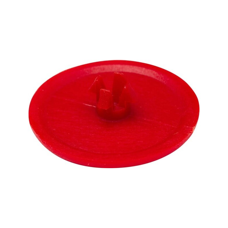 Coloured clip red - - IDRM Coloured clip red - - IDRM