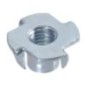 Einschlagmutter M4x8 verz. - INSM48 Einschlagmutter M4x8 verz. - INSM48