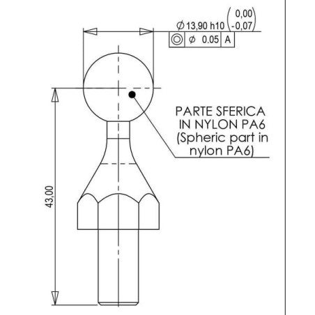 Feste Kugel IMCL-Joystick - IMCL93717